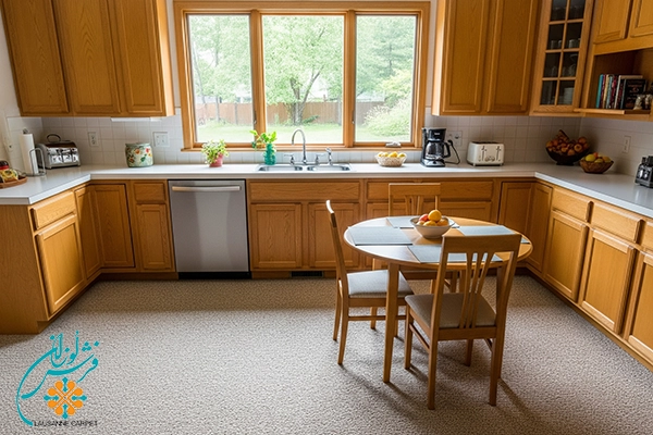 Beautiful kitchen carpet